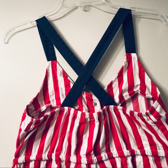 Nasty Gal Strong Silent Stripe Romper - Picture 5 of 8
